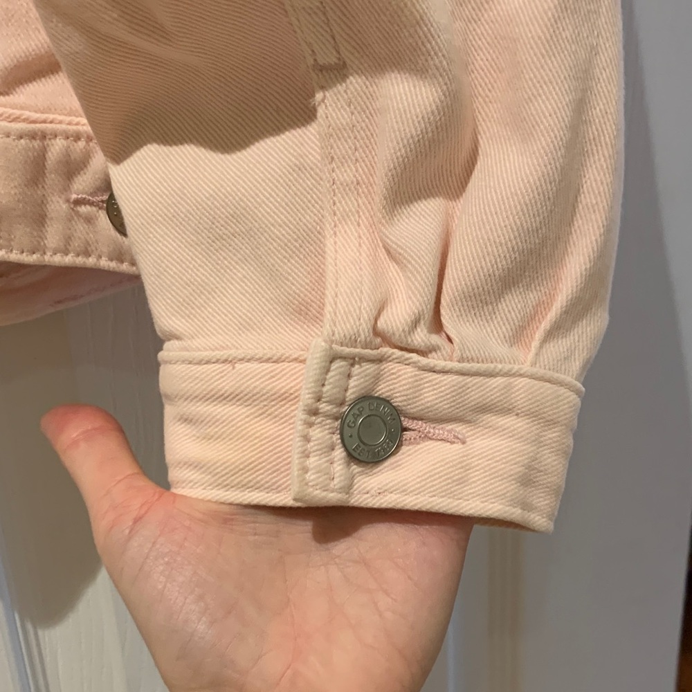 GAP Light Pink Denim Jacket - Picture 5 of 5